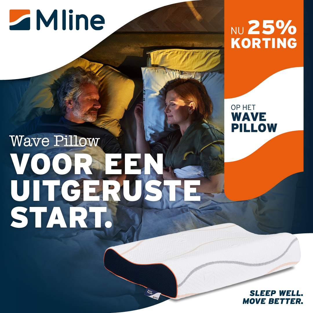 ACTIE - 25% korting op het Wave Pillow