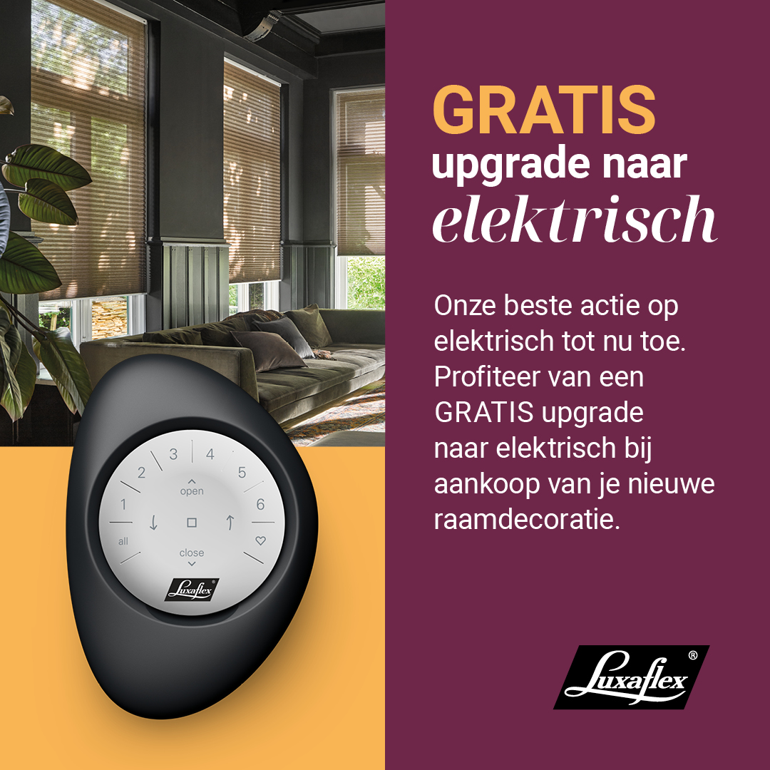 ACTIE - Gratis PowerView® automation motor