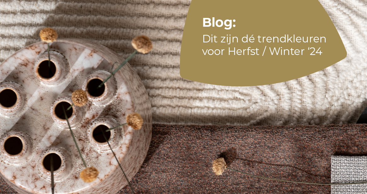 Trendkleuren interieur herfst winter 2024